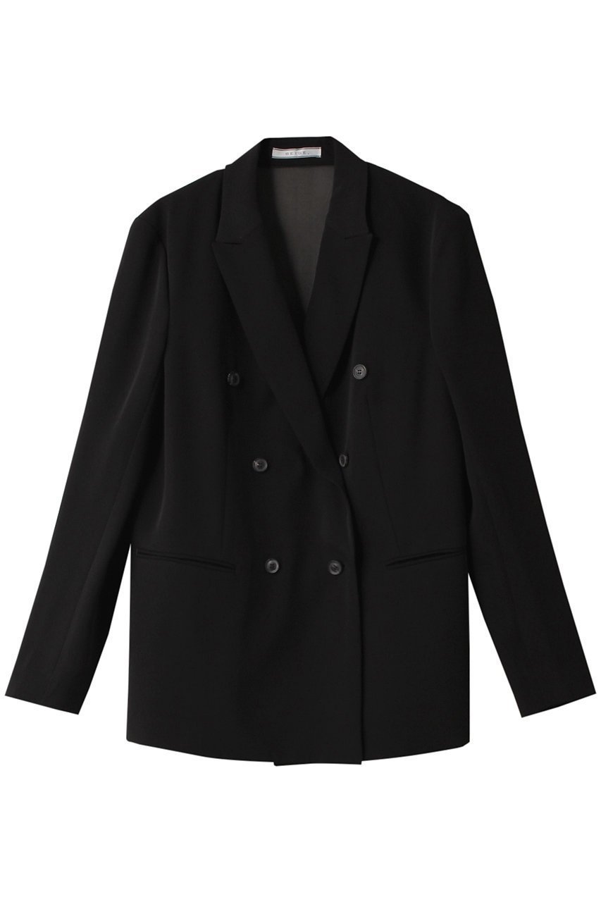 【ベイジ,/BEIGE,】のSAMUEL(サミュエル)/シアーバックジャケット インテリア・キッズ・メンズ・レディースファッション・服の通販 founy(ファニー) ファッション Fashion レディースファッション Fashion for Women アウター Coat / Outerwear Collection レディースジャケット・軽アウター Jackets おすすめ Recommended / Our Picks アシンメトリー Asymmetrical Style シアー Sheer, See-Through シフォン Chiffon, Lightweight Fabric ジャケット Jacket, Outerwear セットアップ Set-Up, Coordinated Outfit ダブル Double, Double-Breasted ドレープ Drape, Draping Fabric 夏 Summer 春 Spring S/S・春夏 SS, Spring/Summer, Warm Season Black|ID: prp329100004578988 ipo3291000000035065941