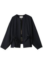 【ベイジ,/BEIGE,】のMARIE(マリー)/ノーカラージャケット Navy|ID: prp329100004578989 ipo3291000000032437573