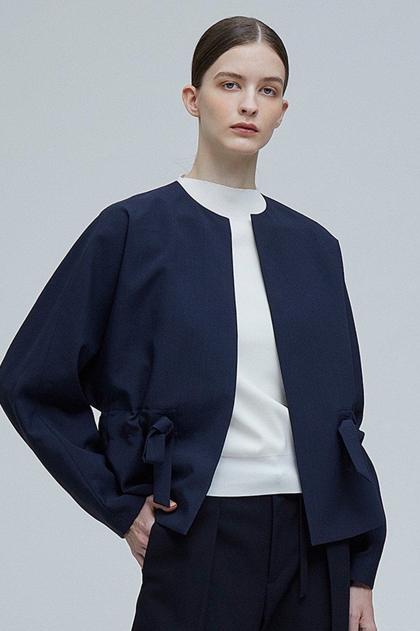 【ベイジ,/BEIGE,】のMARIE(マリー)/ノーカラージャケット 人気、トレンドファッション・服の通販 founy(ファニー) ファッション Fashion レディースファッション Fashion for Women アウター Coat / Outerwear Collection レディースジャケット・軽アウター Jackets ノーカラージャケット / シンプル上品コーデ Collarless Jackets カーディガン Cardigan, Knitwear ショート Short, Short Length ジャケット Jacket, Outerwear other-8|ID: prp329100004578989 ipo3291000000035065740