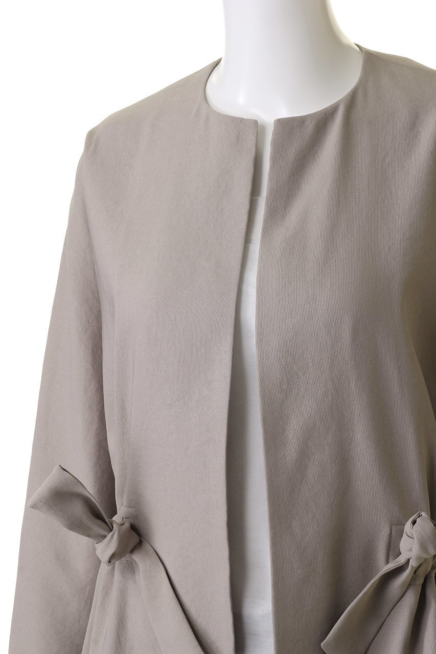 【ベイジ,/BEIGE,】のMARIE(マリー)/ノーカラージャケット 人気、トレンドファッション・服の通販 founy(ファニー) ファッション Fashion レディースファッション Fashion for Women アウター Coat / Outerwear Collection レディースジャケット・軽アウター Jackets ノーカラージャケット / シンプル上品コーデ Collarless Jackets カーディガン Cardigan, Knitwear ショート Short, Short Length ジャケット Jacket, Outerwear other-5|ID: prp329100004578989 ipo3291000000035880484