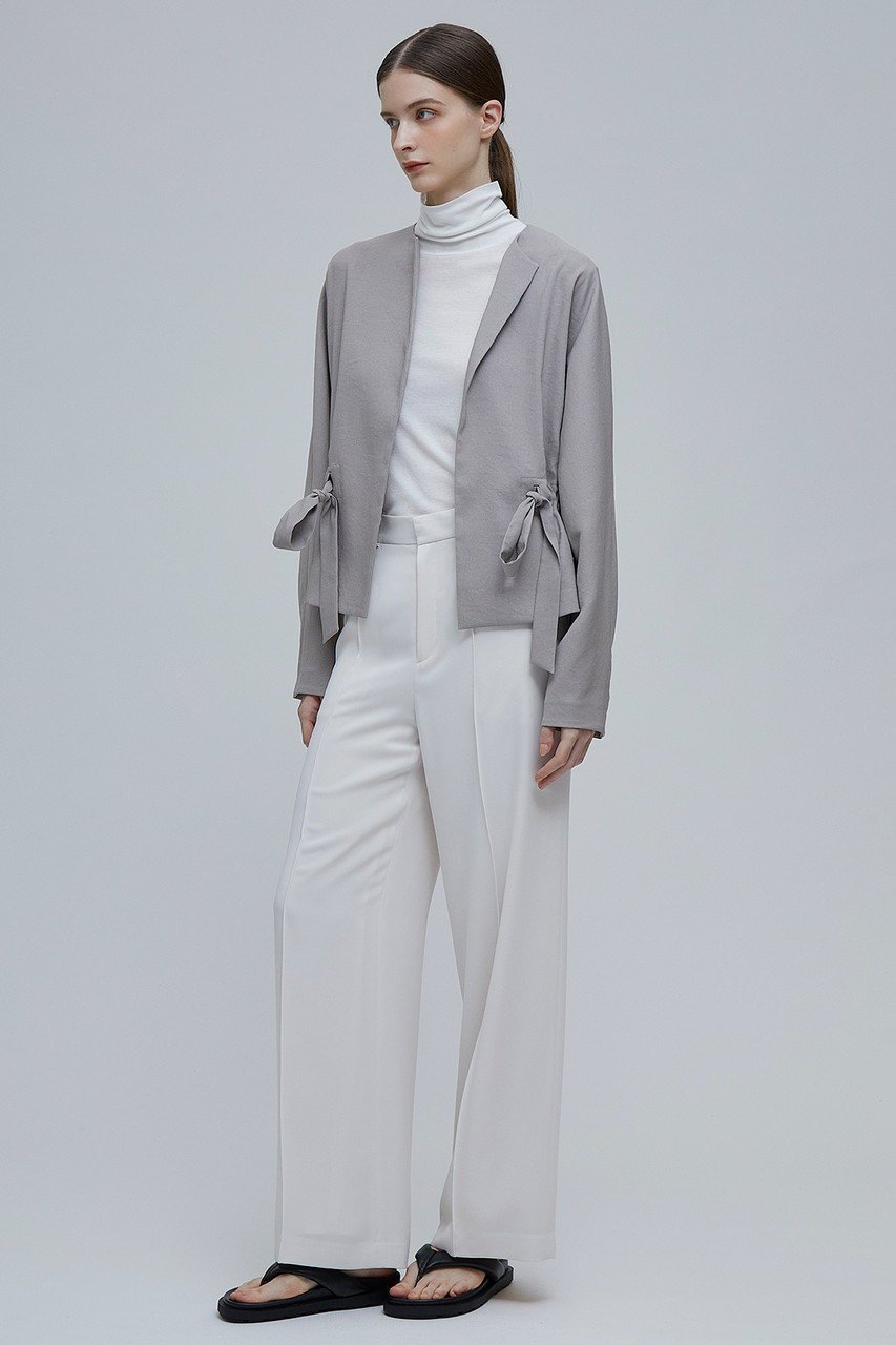 【ベイジ,/BEIGE,】のMARIE(マリー)/ノーカラージャケット 人気、トレンドファッション・服の通販 founy(ファニー) ファッション Fashion レディースファッション Fashion for Women アウター Coat / Outerwear Collection レディースジャケット・軽アウター Jackets ノーカラージャケット / シンプル上品コーデ Collarless Jackets カーディガン Cardigan, Knitwear ショート Short, Short Length ジャケット Jacket, Outerwear other-7|ID: prp329100004578989 ipo3291000000035880486