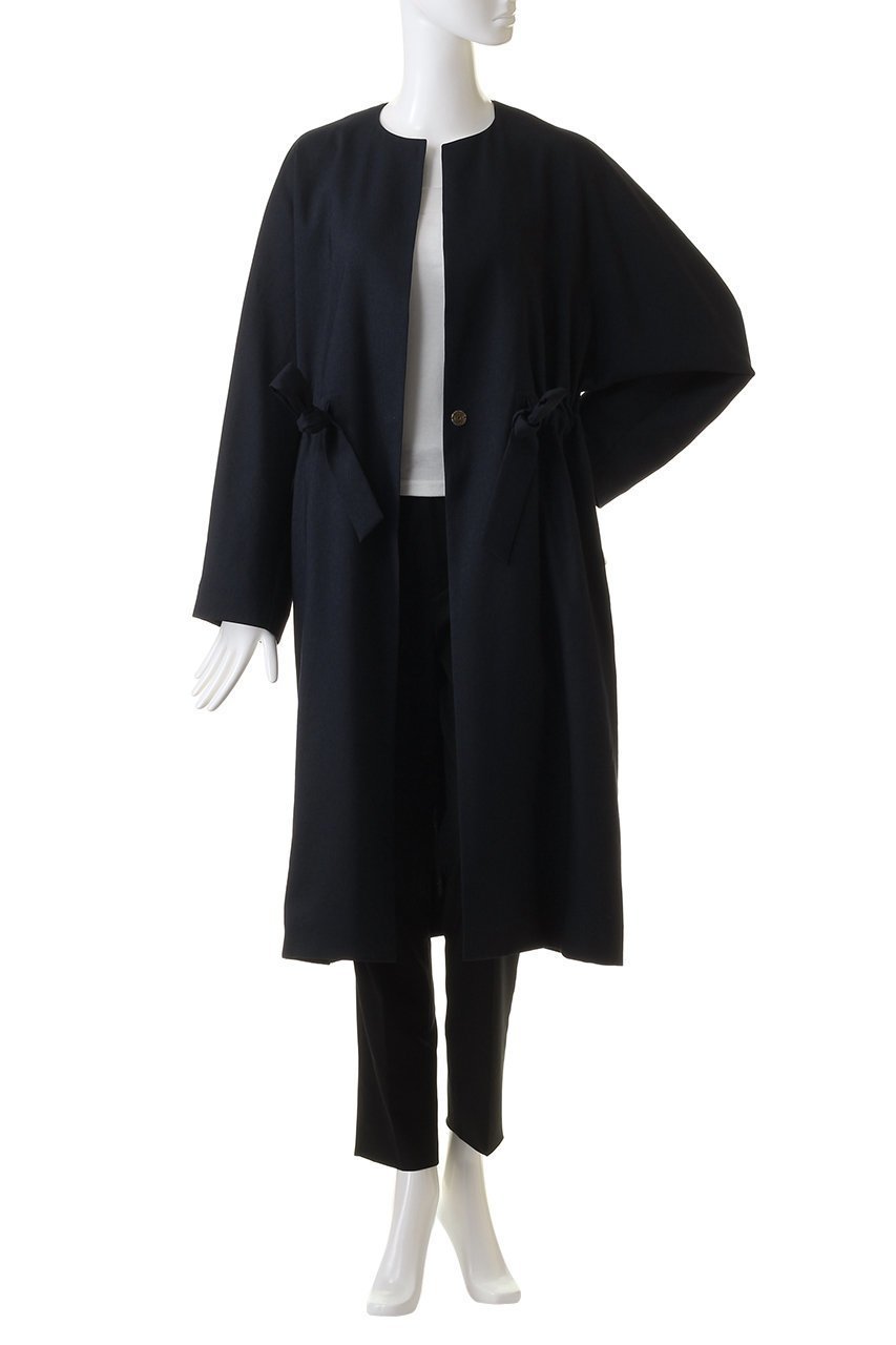 【ベイジ,/BEIGE,】のMARIE(マリー)/ノーカラーコート 人気、トレンドファッション・服の通販 founy(ファニー) 　ファッション　Fashion　レディースファッション　Fashion for Women　アウター　Coat / Outerwear Collection　コート・ロングコート・ピーコート　Long Coats, Peacoats & More　ロング　Long, Long-Length　other-7|ID: prp329100004578990 ipo3291000000035400177