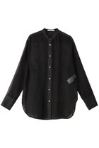 【ベイジ,/BEIGE,】のMATHIEU(マチョー)/バンドカラーシャツ Black|ID: prp329100004579000 ipo3291000000032437675