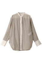 【ベイジ,/BEIGE,】のMATHIEU(マチョー)/バンドカラーシャツ Flax|ID: prp329100004579000 ipo3291000000032437676