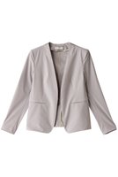 【ベイジ,/BEIGE,】のAUDREY(オードリー)/ノーカラージャケット 人気、トレンドファッション・服の通販 founy(ファニー) ファッション Fashion レディースファッション WOMEN アウター Coat Outerwear ジャケット Jackets ノーカラージャケット No Collar Leather Jackets オケージョン Occasion コンパクト Compact サテン Satin ジャケット Jacket ビジネス 仕事 通勤 Business エレガント 上品 Elegant |ID:prp329100004579004