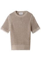 【ベイジ,/BEIGE,】のOLIVIER(オリヴィエ)/半袖ニット Flax|ID: prp329100004579005 ipo3291000000032956863