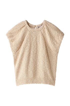 【ベイジ,/BEIGE,】のBLANCHE(ブランシュ)/ニットトップス 人気、トレンドファッション・服の通販 founy(ファニー) ファッション Fashion レディースファッション Fashion for Women トップス・カットソー Cut & Sew Tops ニット Knit Tops & Sweaters カジュアルプルオーバー・ニットトップス Pullovers & Knit Tops / Casual Pullovers エアリー Airy Texture コンパクト Compact, Small Size シンプル Simple, Minimal スリット Slit, Slit Detail ツイード Twill, Twill Weave フォルム Silhouette, Form |ID:prp329100004579012