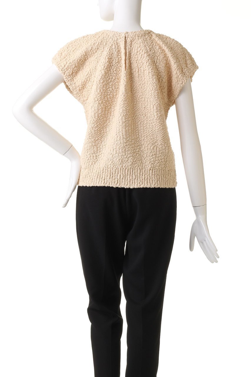 【ベイジ,/BEIGE,】のBLANCHE(ブランシュ)/ニットトップス 人気、トレンドファッション・服の通販 founy(ファニー) 　ファッション　Fashion　レディースファッション　Fashion for Women　トップス・カットソー　Cut & Sew Tops　ニット　Knit Tops & Sweaters　カジュアルプルオーバー・ニットトップス　Pullovers & Knit Tops / Casual Pullovers　エアリー　Airy Texture　コンパクト　Compact, Small Size　シンプル　Simple, Minimal　スリット　Slit, Slit Detail　ツイード　Twill, Twill Weave　フォルム　Silhouette, Form　other-4|ID: prp329100004579012 ipo3291000000032956956