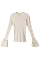 【ベイジ,/BEIGE,】のHANNA(アンナ)/リブニットトップス Ecru|ID: prp329100004579019 ipo3291000000032437837