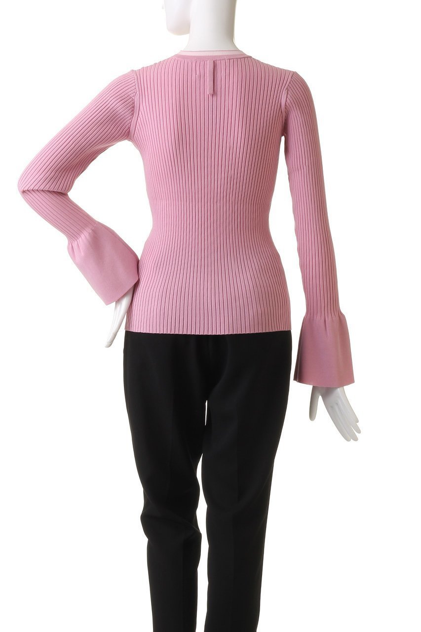 【ベイジ,/BEIGE,】のHANNA(アンナ)/リブニットトップス 人気、トレンドファッション・服の通販 founy(ファニー) 　ファッション　Fashion　レディースファッション　Fashion for Women　トップス・カットソー　Cut & Sew Tops　ニット　Knit Tops & Sweaters　カジュアルプルオーバー・ニットトップス　Pullovers & Knit Tops / Casual Pullovers　なめらか　Smooth, Silky Texture　インナー　Innerwear　シンプル　Simple, Minimal　フィット　Fit, Slim Fit　フレア　Flare, Flared　other-4|ID: prp329100004579019 ipo3291000000032956997