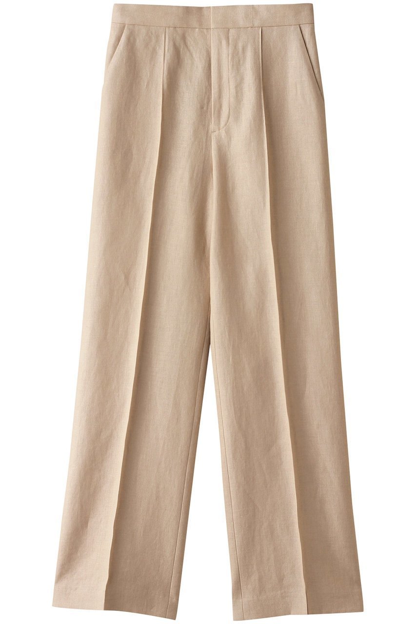 【ベイジ,/BEIGE,】のBRICE(ブリス)/ワイドストレートパンツ インテリア・キッズ・メンズ・レディースファッション・服の通販 founy(ファニー) ファッション Fashion レディースファッション Fashion for Women パンツ Pants & Trousers おすすめ Recommended / Our Picks シンプル Simple, Minimal ジャケット Jacket, Outerwear ストレート Straight, Straight Cut セットアップ Set-Up, Coordinated Outfit センター Center, Center Line リネン Linen, Linen Fabric ワイド Wide, Wide Fit 夏 Summer 春 Spring S/S・春夏 SS, Spring/Summer, Warm Season Beige|ID: prp329100004579020 ipo3291000000035056419