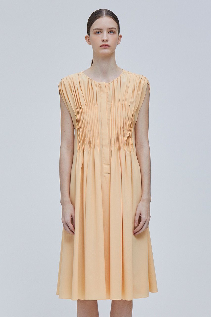 【ベイジ,/BEIGE,】のLUCILLE(ルシール)/Aラインドレス 人気、トレンドファッション・服の通販 founy(ファニー) 　ファッション　Fashion　レディースファッション　Fashion for Women　ワンピース　Dresses　フォーマル・パーティードレス・結婚式用ドレス　Elegant & Casual Dresses　チュニック　Tunic Tops & Dresses　ギャザー　Gathered, Ruffled　チュニック　Tunic, Long Top　ドレス　Dress, One-Piece　ファブリック　Fabric, Textile　ロング　Long, Long-Length　夏　Summer　other-7|ID: prp329100004579024 ipo3291000000032900225