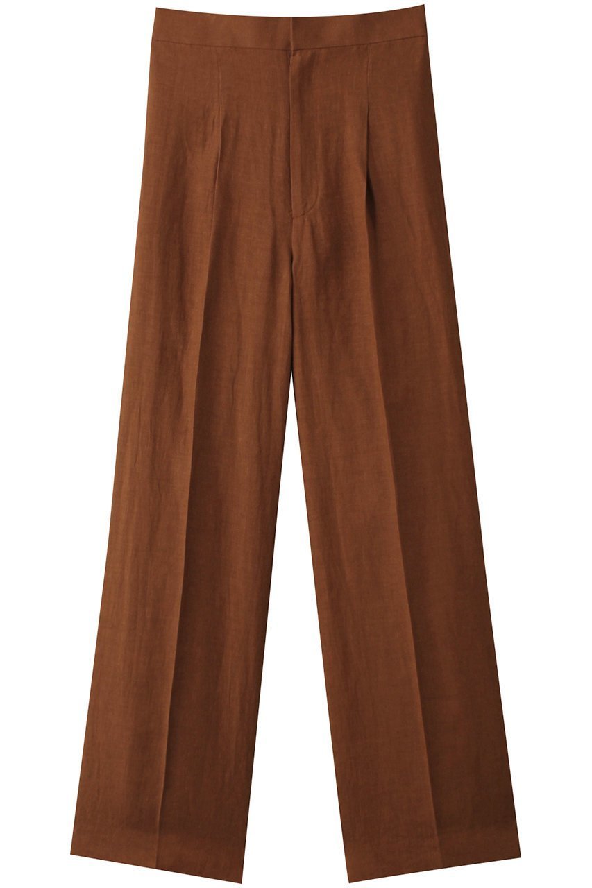 【ベイジ,/BEIGE,】のBASILE(バジル)/ワイドパンツ インテリア・キッズ・メンズ・レディースファッション・服の通販 founy(ファニー) 　ファッション　Fashion　レディースファッション　WOMEN　パンツ　Pants　リネン　Linen　ワイド　Wide　エレガント 上品　Elegant　夏　Summer　春　Spring　S/S・春夏　Ss・Spring/Summer　Brown|ID: prp329100004579041 ipo3291000000032438037