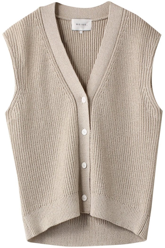 【ベイジ,/BEIGE,】のCOME(コーム)/ジレカーディガン インテリア・キッズ・メンズ・レディースファッション・服の通販 founy(ファニー) https://founy.com/ ファッション Fashion レディースファッション Fashion for Women トップス・カットソー Cut & Sew Tops ニット Knit Tops & Sweaters カーディガン・羽織り Layered Style Cardigans ベスト&ジレ / 重ね着スタイル Vests & Gilets カーディガン Cardigan, Knitwear ビジネス 仕事 通勤 Business / Work / Commuting 夏 Summer |ID: prp329100004579043 ipo3291000000032956537
