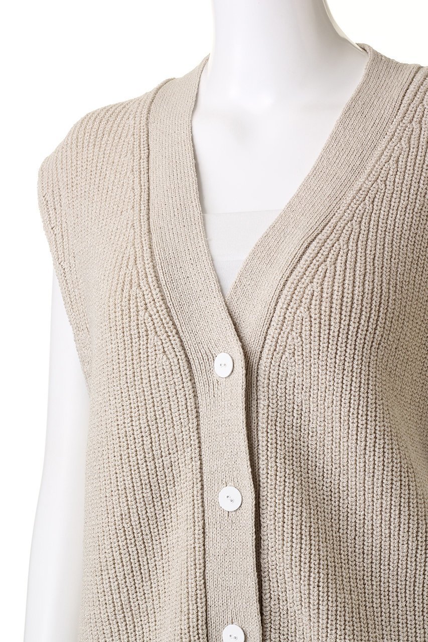 【ベイジ,/BEIGE,】のCOME(コーム)/ジレカーディガン 人気、トレンドファッション・服の通販 founy(ファニー) 　ファッション　Fashion　レディースファッション　Fashion for Women　トップス・カットソー　Cut & Sew Tops　ニット　Knit Tops & Sweaters　カーディガン・羽織り　Layered Style Cardigans　ベスト&ジレ / 重ね着スタイル　Vests & Gilets　カーディガン　Cardigan, Knitwear　ビジネス 仕事 通勤　Business / Work / Commuting　夏　Summer　other-5|ID: prp329100004579043 ipo3291000000032956558