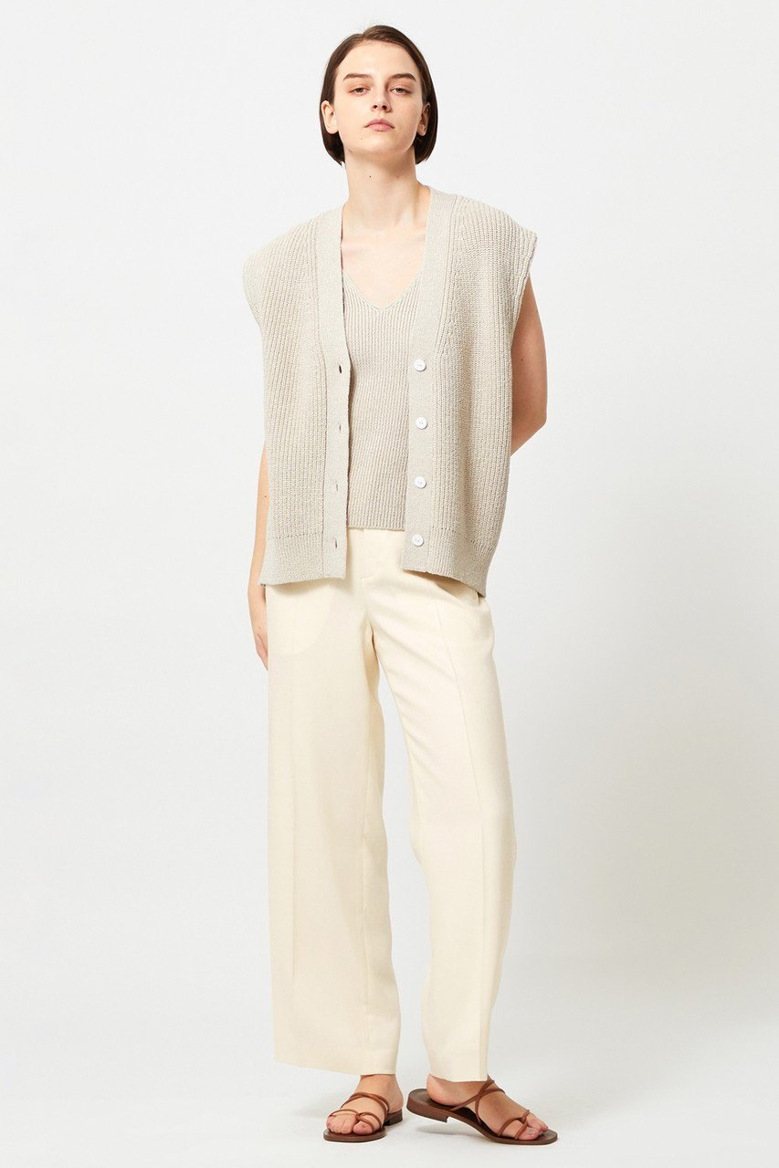 【ベイジ,/BEIGE,】のCOME(コーム)/ジレカーディガン 人気、トレンドファッション・服の通販 founy(ファニー) 　ファッション　Fashion　レディースファッション　Fashion for Women　トップス・カットソー　Cut & Sew Tops　ニット　Knit Tops & Sweaters　カーディガン・羽織り　Layered Style Cardigans　ベスト&ジレ / 重ね着スタイル　Vests & Gilets　カーディガン　Cardigan, Knitwear　ビジネス 仕事 通勤　Business / Work / Commuting　夏　Summer　other-8|ID: prp329100004579043 ipo3291000000032956570