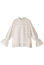 【ベイジ,/BEIGE,】のMONSIGNY(モンシニ―)/キャザーブラウス エクリュ|ID: prp329100004579064 ipo3291000000035064248