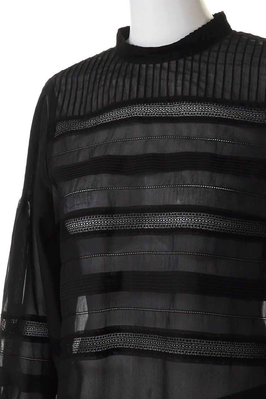 【ベイジ,/BEIGE,】のMONSIGNY(モンシニ―)/キャザーブラウス 人気、トレンドファッション・服の通販 founy(ファニー) 　ファッション　Fashion　レディースファッション　Fashion for Women　トップス・カットソー　Cut & Sew Tops　シャツ・ブラウス・オフィスカジュアル　Elegant Blouses & Button-Ups　キャミソール　Camisole, Spaghetti Strap Top　ギャザー　Gathered, Ruffled　クラシカル　Classical, Vintage-Inspired　サロペット　Overalls, Salopette　シアー　Sheer, See-Through　スリーブ　Sleeve, Long Sleeve / Short Sleeve　タンク　Tank Top, Sleeveless Top　フェミニン　Feminine, Girly　ミックス　Mix, Mixed Style　ロング　Long, Long-Length　other-5|ID: prp329100004579064 ipo3291000000035923363