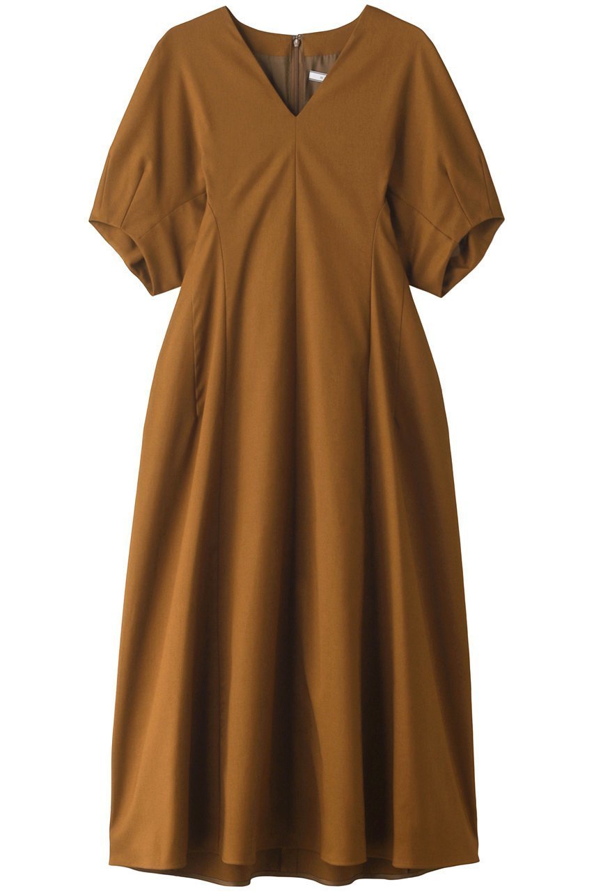 【ベイジ,/BEIGE,】のIVY(アイビー)/Vネックワンピース 人気、トレンドファッション・服の通販 founy(ファニー) 　ファッション　Fashion　レディースファッション　Ladies' Fashion Online　ワンピース　Dress　チュニック　Tunic　アイビー　Ivy　タンブラー　Tumbler　チュニック　Tunic　フィット　Fit　フレア　Flare　ロング　Long　 other-1|ID: prp329100004579066 ipo3291000000032438270