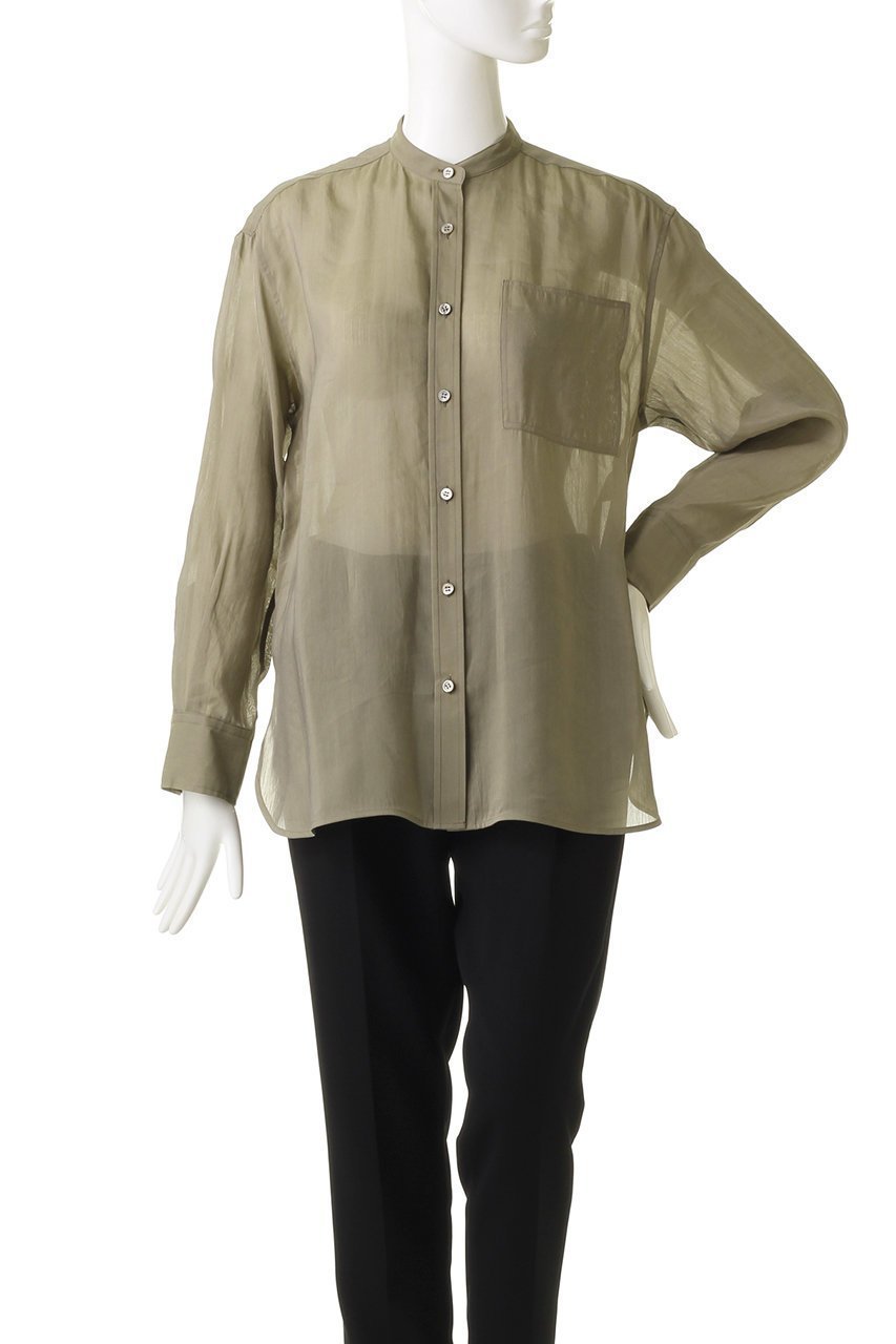 【ベイジ,/BEIGE,】のGENTIAN(ジェンシャン)/スタンドカラーシャツ 人気、トレンドファッション・服の通販 founy(ファニー) 　ファッション　Fashion　レディースファッション　WOMEN　トップス・カットソー　Tops/Tshirt　キャミソール / ノースリーブ　No Sleeves　シャツ/ブラウス　Shirts/Blouses　シンプル　Simple　ノースリーブ　No Sleeve　夏　Summer　other-2|ID: prp329100004579089 ipo3291000000032438502