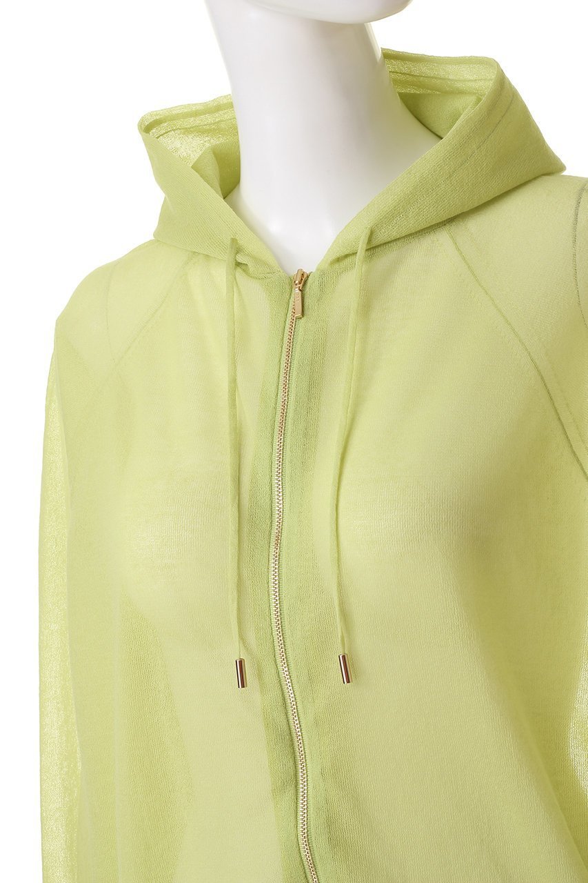 【ベイジ,/BEIGE,】のYUZU/ニットパーカー 人気、トレンドファッション・服の通販 founy(ファニー) 　ファッション　Fashion　レディースファッション　WOMEN　トップス・カットソー　Tops/Tshirt　ニット　Knit Tops　パーカ　Sweats　シアー　Sheer　シンプル　Simple　パーカー　Hoodie　other-5|ID: prp329100004579094 ipo3291000000032438551