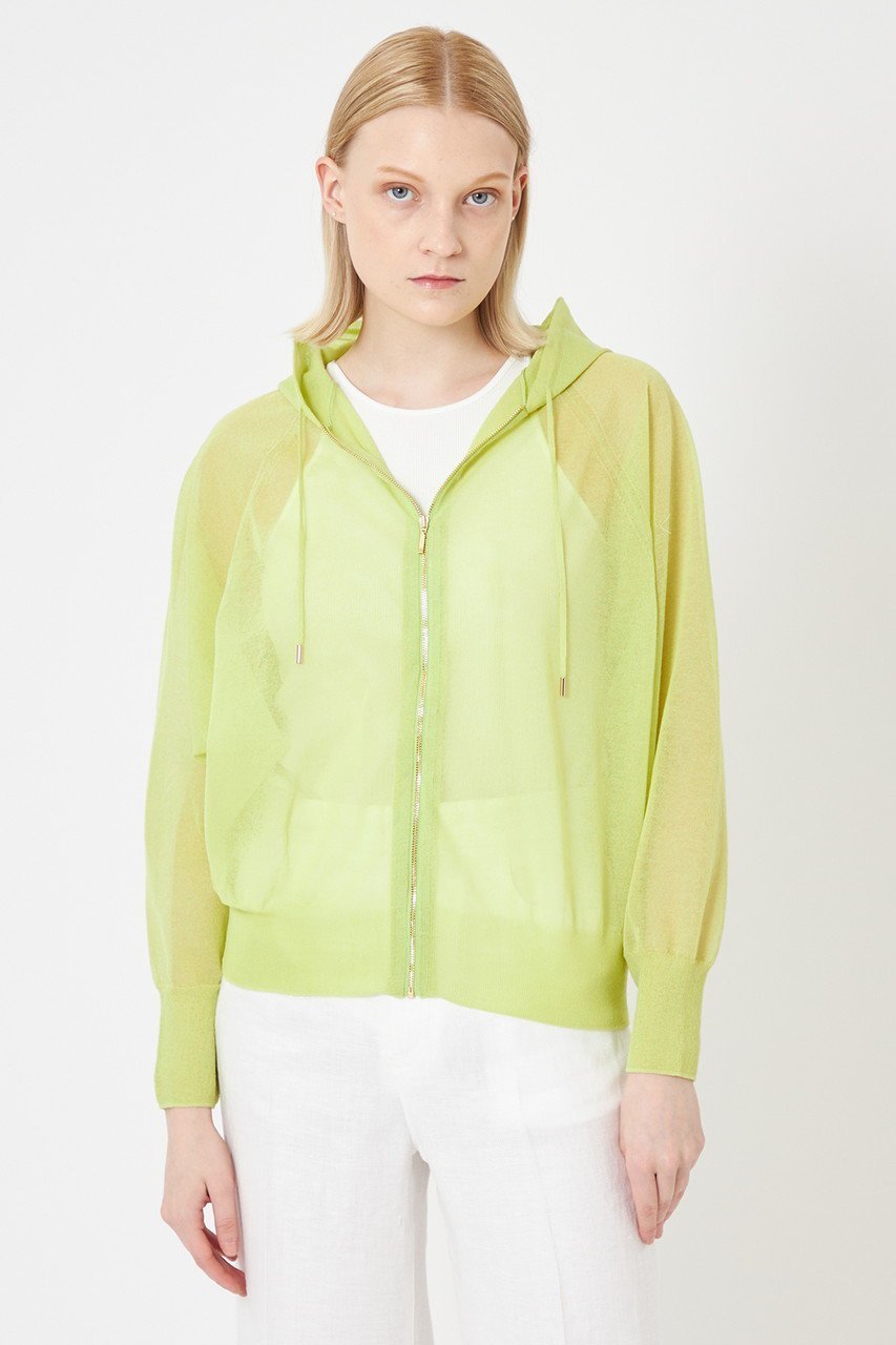 【ベイジ,/BEIGE,】のYUZU/ニットパーカー 人気、トレンドファッション・服の通販 founy(ファニー) 　ファッション　Fashion　レディースファッション　WOMEN　トップス・カットソー　Tops/Tshirt　ニット　Knit Tops　パーカ　Sweats　シアー　Sheer　シンプル　Simple　パーカー　Hoodie　other-6|ID: prp329100004579094 ipo3291000000032438552