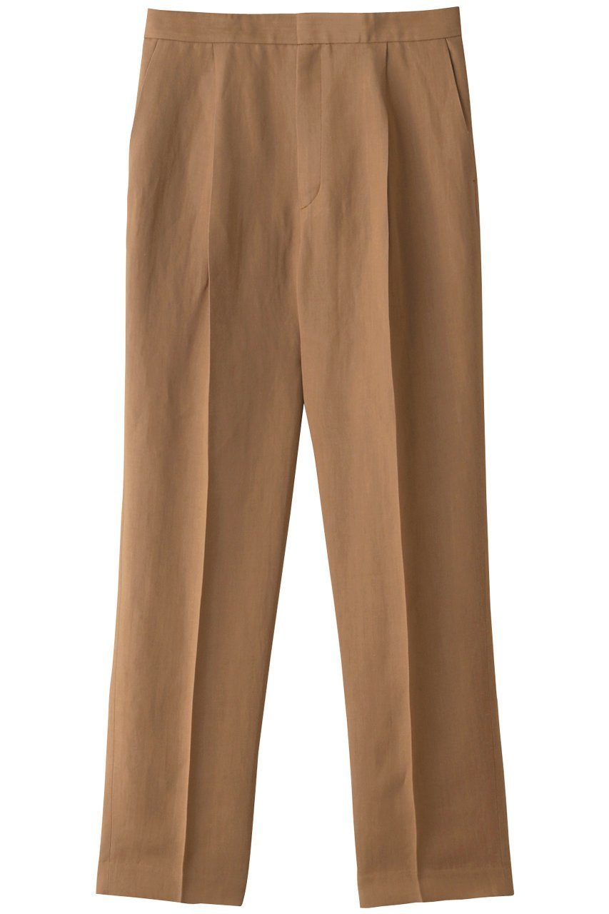 【ベイジ,/BEIGE,】のAZALEA(アザレア)/ストレートパンツ インテリア・キッズ・メンズ・レディースファッション・服の通販 founy(ファニー) 　ファッション　Fashion　レディースファッション　WOMEN　パンツ　Pants　シンプル　Simple　ストレート　Straight　センター　Center　リネン　Linen　エレガント 上品　Elegant　キャメル|ID: prp329100004579099 ipo3291000000032438595