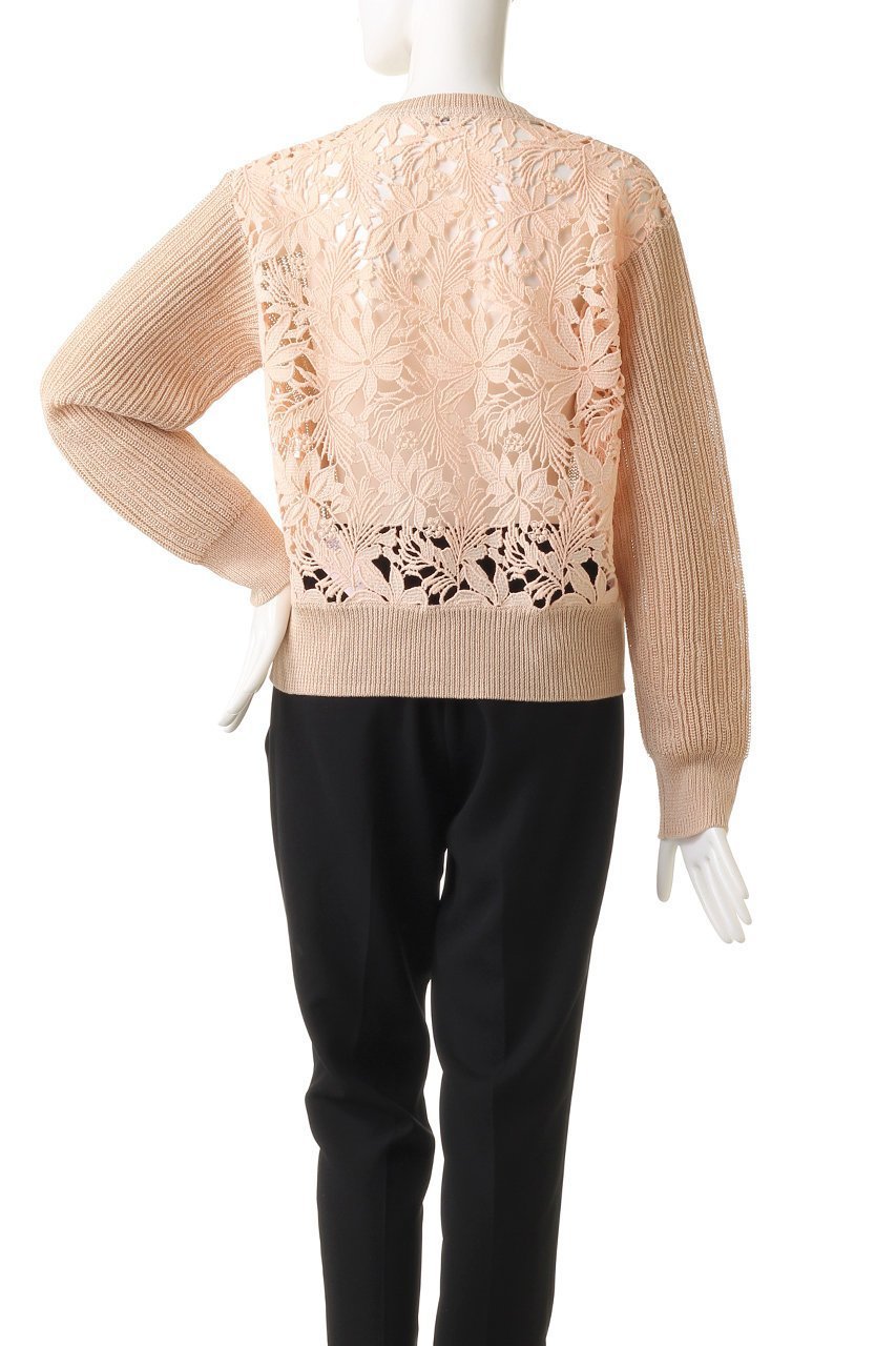 【ベイジ,/BEIGE,】のGARDENIA/クルーネックニット 人気、トレンドファッション・服の通販 founy(ファニー) 　ファッション　Fashion　レディースファッション　Fashion for Women　トップス・カットソー　Cut & Sew Tops　ニット　Knit Tops & Sweaters　カジュアルプルオーバー・ニットトップス　Pullovers & Knit Tops / Casual Pullovers　おすすめ　Recommended / Our Picks　コンパクト　Compact, Small Size　フェミニン　Feminine, Girly　ボトム　Bottoms, Lower Wear　リネン　Linen, Linen Fabric　レース　Lace, Lace Fabric　ワイド　Wide, Wide Fit　今季　This Season, Current Season　other-4|ID: prp329100004579106 ipo3291000000032961732