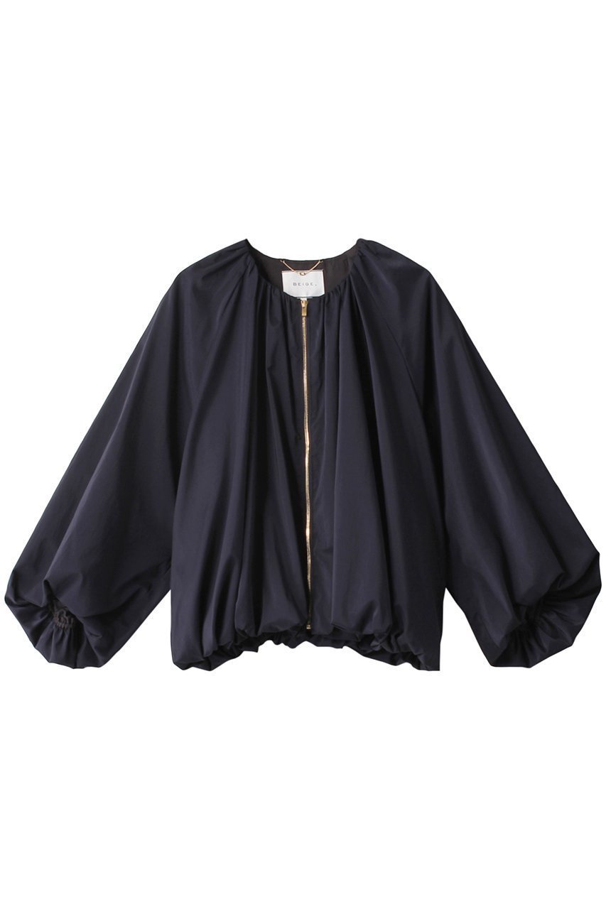 【ベイジ,/BEIGE,】のMILLET/ブルゾン インテリア・キッズ・メンズ・レディースファッション・服の通販 founy(ファニー) 　ファッション　Fashion　レディースファッション　Ladies' Fashion Online　アウター　Coat Outerwear　ジャケット　Jackets　ブルゾン　Blouson/Jackets　おすすめ　Recommend　エアリー　Airy　コンパクト　Compact　シンプル　Simple　ジャケット　Jacket　バルーン　Balloon　ブルゾン　Blouson　ボトム　Bottom　ワイド　Wide　ネイビー|ID: prp329100004579107 ipo3291000000032438669