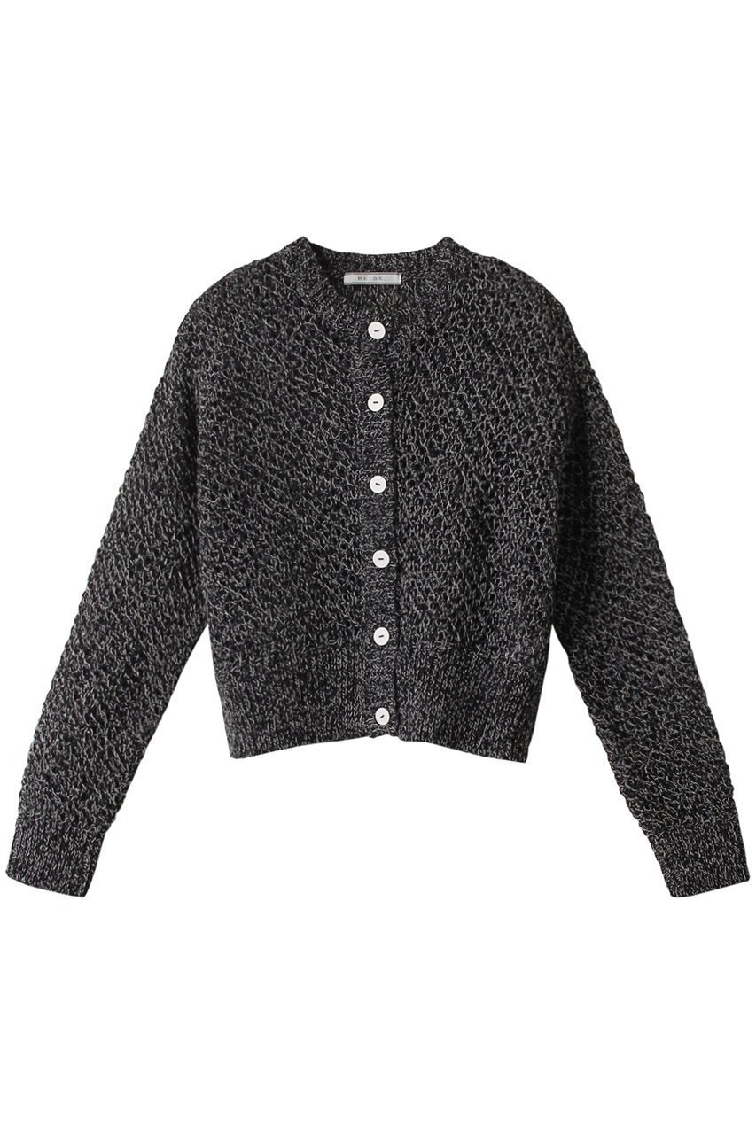 【ベイジ,/BEIGE,】のCACTAS/メッシュカーディガン インテリア・キッズ・メンズ・レディースファッション・服の通販 founy(ファニー) 　ファッション　Fashion　レディースファッション　WOMEN　トップス・カットソー　Tops/Tshirt　ニット　Knit Tops　カーディガン　Cardigans　カーディガン　Cardigan　メッシュ　Mesh　メランジ　Melange　リネン　Linen　夏　Summer　春　Spring　S/S・春夏　Ss・Spring/Summer　ネイビー|ID: prp329100004579108 ipo3291000000032438680