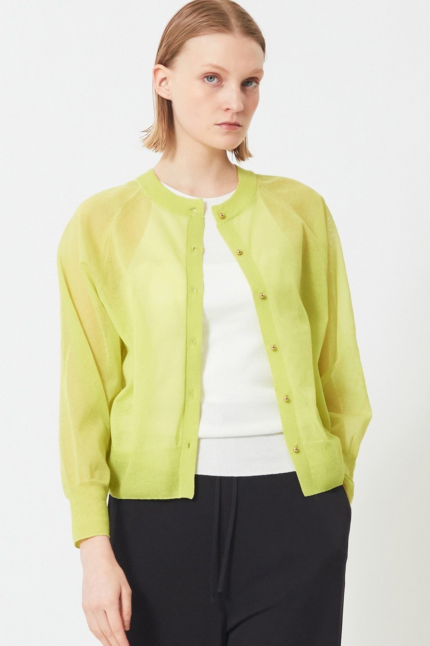【ベイジ,/BEIGE,】のYUZU/カーディガン 人気、トレンドファッション・服の通販 founy(ファニー) 　ファッション　Fashion　レディースファッション　WOMEN　トップス・カットソー　Tops/Tshirt　ニット　Knit Tops　カーディガン　Cardigans　アシンメトリー　Asymmetry　カーディガン　Cardigan　シアー　Sheer　トレンド　Trend　夏　Summer　春　Spring　S/S・春夏　Ss・Spring/Summer　other-8|ID: prp329100004579110 ipo3291000000032438705