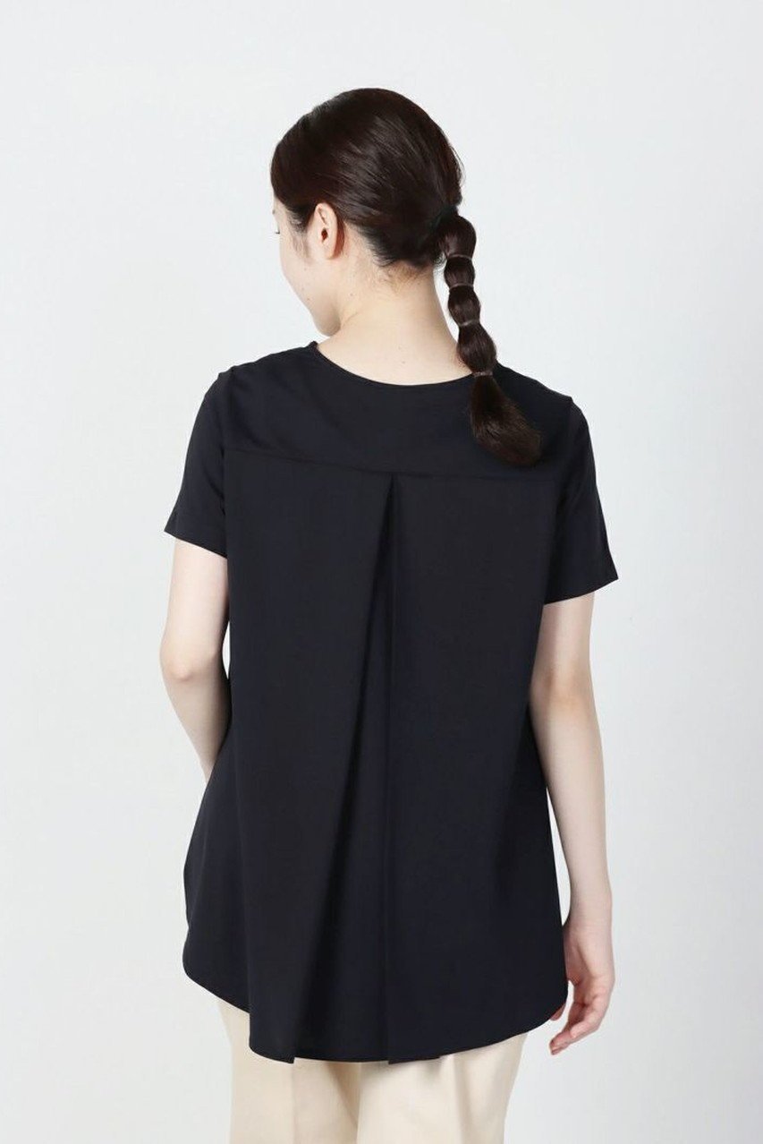 【レリル/lelill】のバックタックAラインTシャツ 人気、トレンドファッション・服の通販 founy(ファニー) 　ファッション　Fashion　レディースファッション　Ladies' Fashion Online　トップス・カットソー　Tops/Tshirt　シャツ/ブラウス　Shirts/Blouses　ロング / Tシャツ　T-Shirts　カットソー　Cut and Sewn　ショート　Short　スリーブ　Sleeve　ロング　Long　other-7|ID: prp329100004579113 ipo3291000000032438724