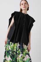 【ヒューエルミュージアム/hueLe Museum】の【hLM】タイプライタータックスリーブブラウス ブラック|ID: prp329100004579115 ipo3291000000036180975