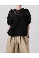 【ヒューエルミュージアム/hueLe Museum】の【hLM】フラワーカットジャガードブラウス 人気、トレンドファッション・服の通販 founy(ファニー) ファッション Fashion レディースファッション WOMEN トップス・カットソー Tops/Tshirt シャツ/ブラウス Shirts/Blouses オーガンジー Organdy ギャザー Gather ショート Short シンプル Simple スリーブ Sleeve フォルム Form フラワー Flower フロント Front ボトム Bottom NEW・新作・新着・新入荷 New Arrivals |ID:prp329100004579116
