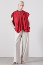 【ヒューエルミュージアム/hueLe Museum】の【hLM】麻ストレッチイージーストレッチパンツ ベージュ|ID: prp329100004579119 ipo3291000000036866764