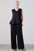 【ヒューエルミュージアム/hueLe Museum】の【hLM】麻ストレッチイージーストレッチパンツ ネイビー|ID: prp329100004579119 ipo3291000000036866766