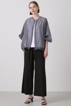 【ヒューエルミュージアム/hueLe Museum】の【hLM】麻ストレッチイージーストレッチパンツ ブラック|ID: prp329100004579119 ipo3291000000036866768