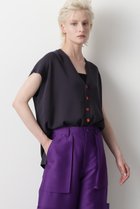 【ヒューエルミュージアム/hueLe Museum】の【STUMBLY】Sleeveless Cardigan グレー|ID:prp329100004579120