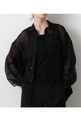 【ヒューエルミュージアム/hueLe Museum】の【STUMBLY】Sheer Organdy Jean Jaket 人気、トレンドファッション・服の通販 founy(ファニー) ファッション Fashion レディースファッション WOMEN アウター Coat Outerwear ジャケット Jackets インナー Inner シンプル Simple ジャケット Jacket ブルゾン Blouson 人気 Popularity 夏 Summer 定番 Standard NEW・新作・新着・新入荷 New Arrivals 春 Spring |ID:prp329100004579122