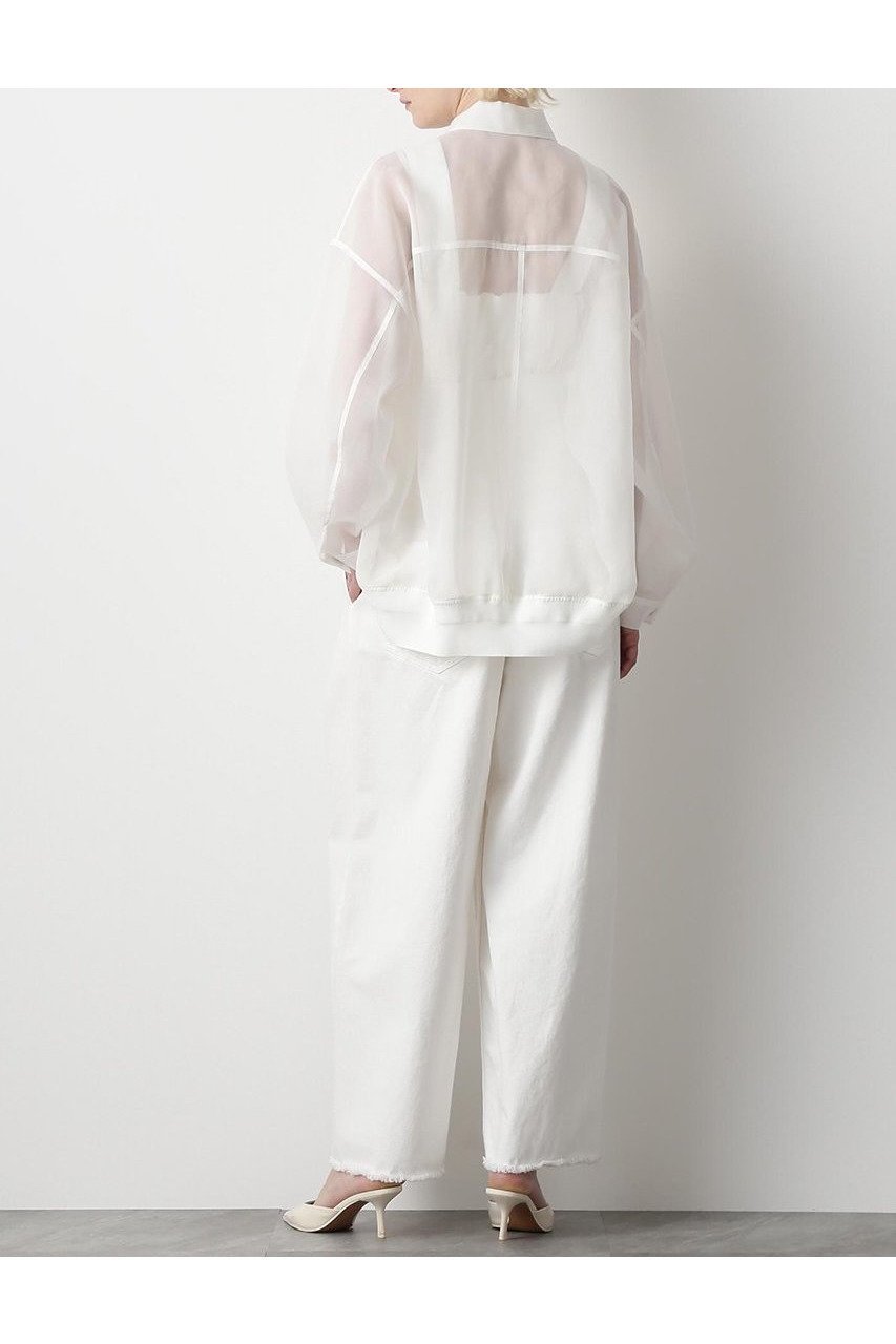 【ヒューエルミュージアム/hueLe Museum】の【STUMBLY】Sheer Organdy Jean Jaket 人気、トレンドファッション・服の通販 founy(ファニー) 　ファッション　Fashion　レディースファッション　WOMEN　アウター　Coat Outerwear　ジャケット　Jackets　インナー　Inner　シンプル　Simple　ジャケット　Jacket　ブルゾン　Blouson　人気　Popularity　夏　Summer　定番　Standard　NEW・新作・新着・新入荷　New Arrivals　春　Spring　other-4|ID: prp329100004579122 ipo3291000000032438787