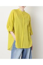 【ヒューエルミュージアム/hueLe Museum】の【STUMBLY】Tuck Sleeve Shirt 人気、トレンドファッション・服の通販 founy(ファニー) ファッション Fashion レディースファッション WOMEN トップス・カットソー Tops/Tshirt シャツ/ブラウス Shirts/Blouses ショート Short スリーブ Sleeve ハーフ Half フォルム Form thumbnail イエロー|ID: prp329100004579123 ipo3291000000032438794