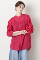【ヒューエルミュージアム/hueLe Museum】の【STUMBLY】Tuck Sleeve Shirt ピンク|ID:prp329100004579123