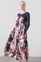 【ヒューエルミュージアム/hueLe Museum】の【hLM】ビッグフラワープリントドレス レッド|ID: prp329100004579127 ipo3291000000036116648