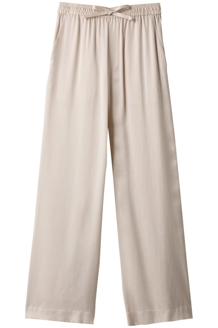 【ベイジ,/BEIGE,】のYEW/イージーパンツ インテリア・キッズ・メンズ・レディースファッション・服の通販 founy(ファニー) 　ファッション　Fashion　レディースファッション　WOMEN　パンツ　Pants　おすすめ　Recommend　なめらか　Smooth　ウォッシャブル　Washable　サテン　Satin　シルク　Silk　セットアップ　Set Up　ピーチ　Peach　リュクス　Luxe　洗える　Washable　ベージュ|ID: prp329100004579132 ipo3291000000032438855
