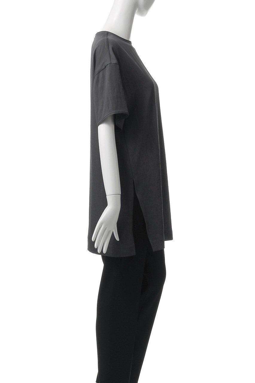 【アンクレイヴ/uncrave】のドレープツイル Tブラウス 人気、トレンドファッション・服の通販 founy(ファニー) 　ファッション　Fashion　レディースファッション　Ladies' Fashion Online　トップス・カットソー　Tops/Tshirt　シャツ/ブラウス　Shirts/Blouses　ショート　Short　スリット　Slit　スリーブ　Sleeve　エレガント 上品　Elegant　夏　Summer　NEW・新作・新着・新入荷　New Arrivals　ビジネス 仕事 通勤　Business　other-3|ID: prp329100004579138 ipo3291000000032438920