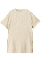 【アンクレイヴ/uncrave】のドレープツイル Tブラウス エクリュ|ID:prp329100004579138