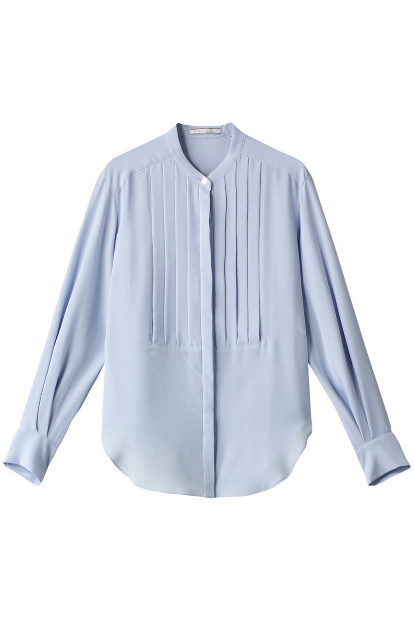 【ベイジ,/BEIGE,】のBRAINE(ブレーヌ)/ブラウス インテリア・キッズ・メンズ・レディースファッション・服の通販 founy(ファニー) 　ファッション　Fashion　レディースファッション　Ladies' Fashion Online　トップス・カットソー　Tops/Tshirt　シャツ/ブラウス　Shirts/Blouses　カフス　Cuffs　スリーブ　Sleeve　ドレープ　Drape　パーティ　Party　プリーツ　Pleats　ロング　Long　エレガント 上品　Elegant　サックス|ID: prp329100004579140 ipo3291000000032438938