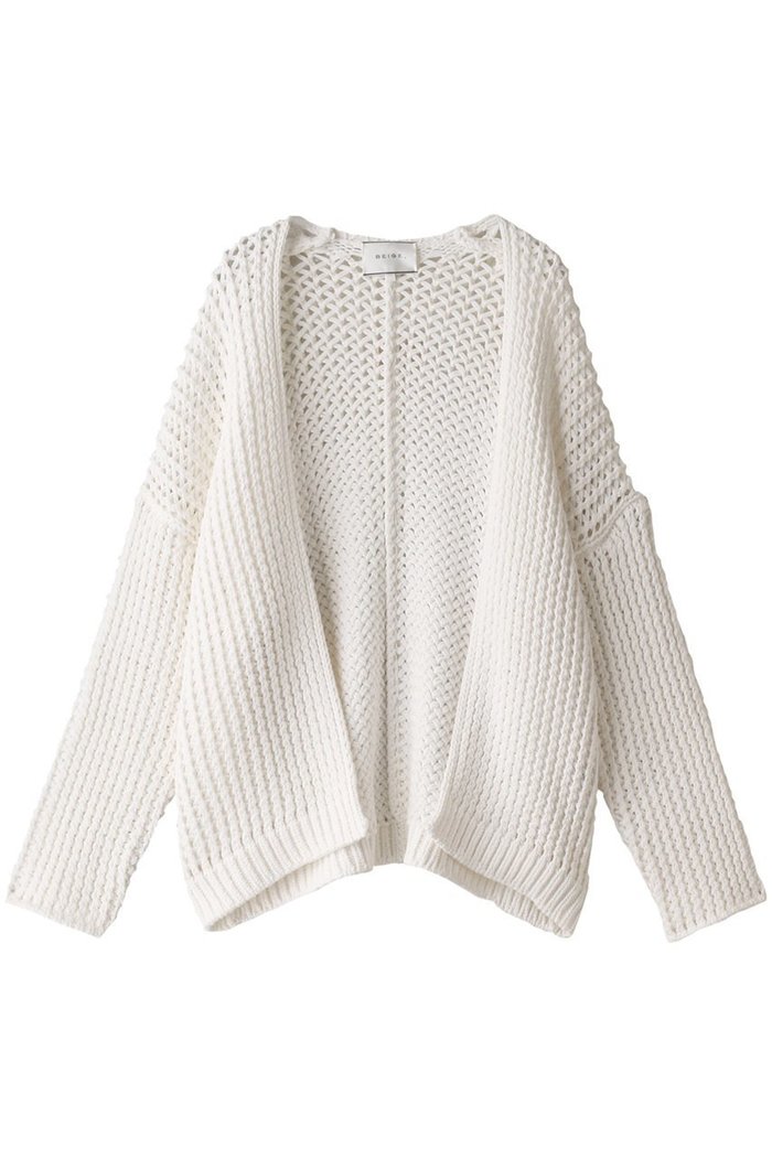 【ベイジ,/BEIGE,】のMALLOW(マロー)/カーディガン インテリア・キッズ・メンズ・レディースファッション・服の通販 founy(ファニー) https://founy.com/ ファッション Fashion レディースファッション Fashion for Women トップス・カットソー Cut & Sew Tops ニット Knit Tops & Sweaters カーディガン・羽織り Layered Style Cardigans カーディガン Cardigan, Knitwear シアー Sheer, See-Through シンプル Simple, Minimal エレガント 上品 Elegant |ID: prp329100004579142 ipo3291000000032961451