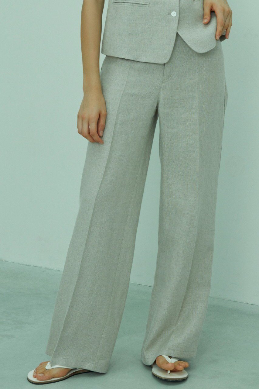 【ベイジ,/BEIGE,】のBURDOCK/ワイドパンツ 人気、トレンドファッション・服の通販 founy(ファニー) 　ファッション　Fashion　レディースファッション　WOMEN　パンツ　Pants　センター　Center　デニム　Denim　ラグジュアリー　Luxury　リネン　Linen　ワイド　Wide　エレガント 上品　Elegant　吸水　Water Absorption　夏　Summer　春　Spring　S/S・春夏　Ss・Spring/Summer　other-8|ID: prp329100004579145 ipo3291000000032438994