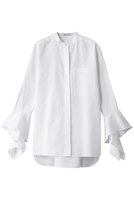 【ベイジ,/BEIGE,】のPERSIMMOM(パーシモン)/バンドカラーシャツ 人気、トレンドファッション・服の通販 founy(ファニー) ファッション Fashion レディースファッション WOMEN トップス・カットソー Tops/Tshirt シャツ/ブラウス Shirts/Blouses アシンメトリー Asymmetry カフス Cuffs コンパクト Compact スリーブ Sleeve フレア Flare ロング Long |ID:prp329100004579149